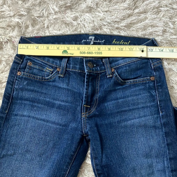 7 for All Mankind bootcut jeans size 25 (2) - Picture 6 of 12
